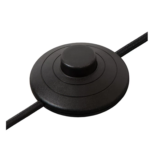 Lucide LESLEY - Floor lamp - 1xE27 - Black - detail 3